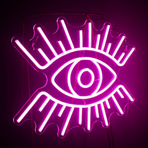 LED Eyes Neon Signs for Wall Decoration