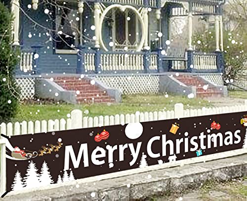 Merry Christmas Banner Decoration