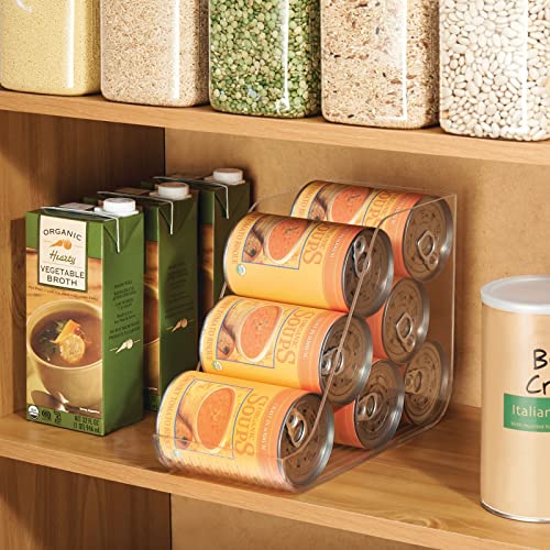 2 Pack Plastic Kitchen Storage Organizer for Canned Food