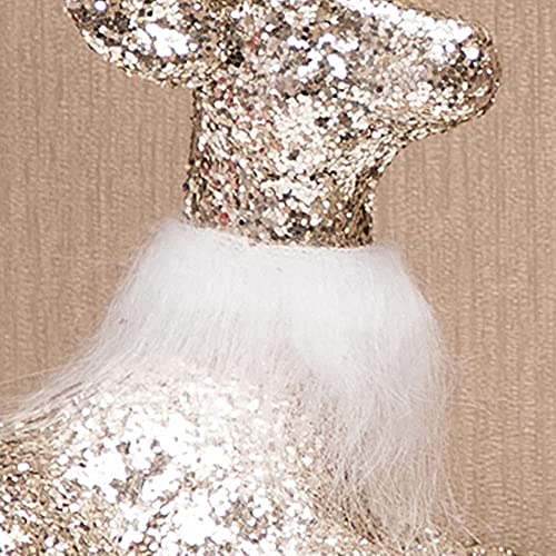 Lying Reindeer Figurines for Christmas Decoration