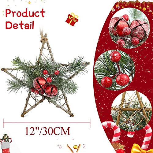 2 Pcs Christmas Hanging Decoration