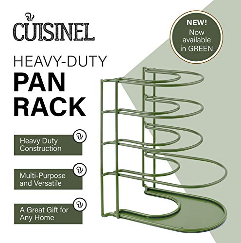 Heavy Duty Pan Organizer, 5 Tier Rack - Holds up to 50 LB  - No Assembly Required