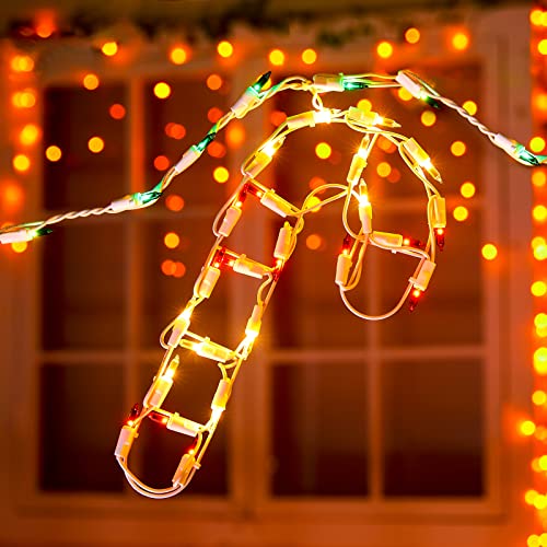 13ft 180 Bulbs Glowing Cord  Christmas Icicle Lights Decoration