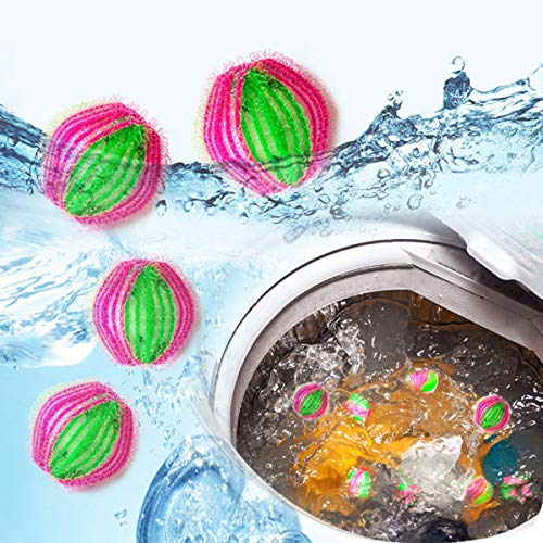 12 Packs Pet Hair Remover for Laundry - Non-Toxic Reusable Dryer Ball