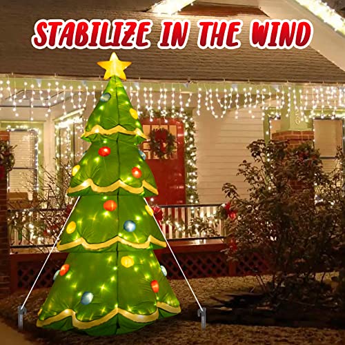 7Ft Inflatable Christmas Tree w/ LED Yard Decoration