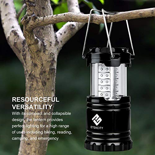 Camping Lantern Battery Powered Led Lights w/ AA Batteries