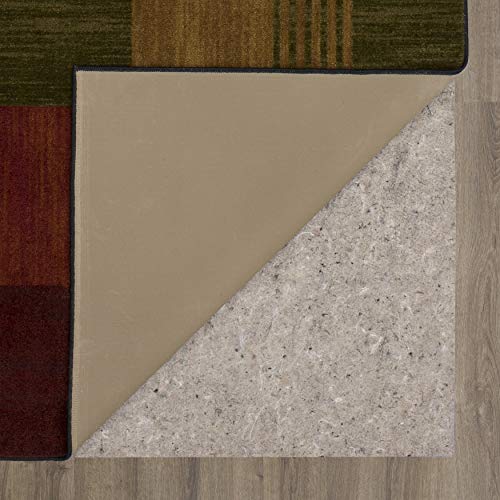 New Wave Alliance Geometric Area Rug, Tan/Red/Green