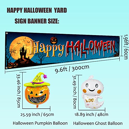 Happy Halloween Banner Decoration