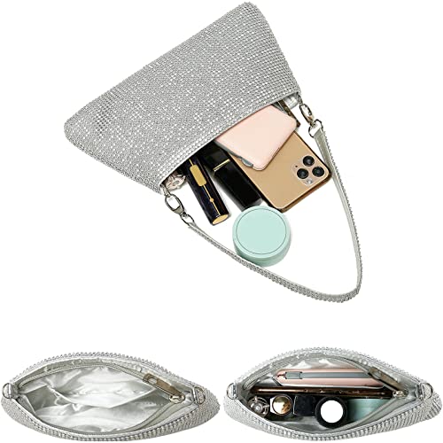 Rhinestone Clutch Purses for Women Bling Evening Bag