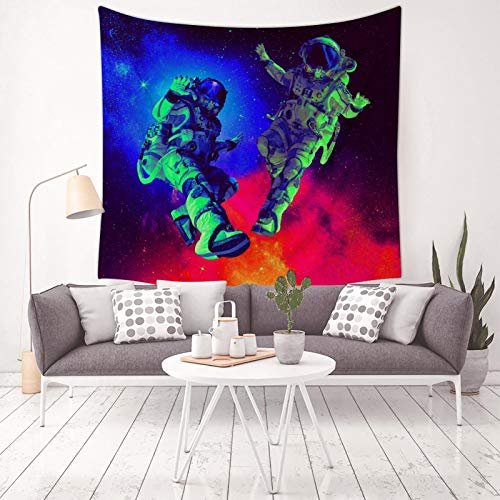 Space Astronaut Galaxy Tapestry