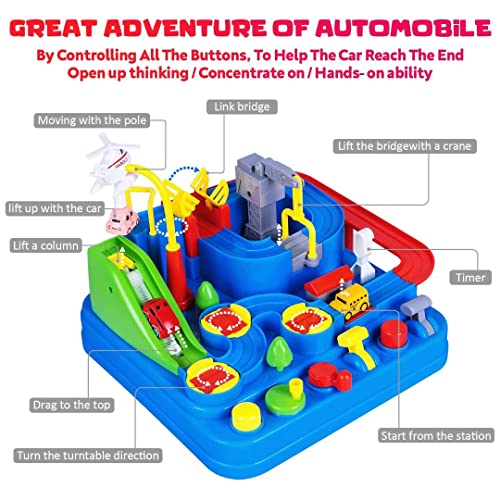 City Rescue Preschool Educational Toy Vehicle, Parent-Child Interactive Racing Toys