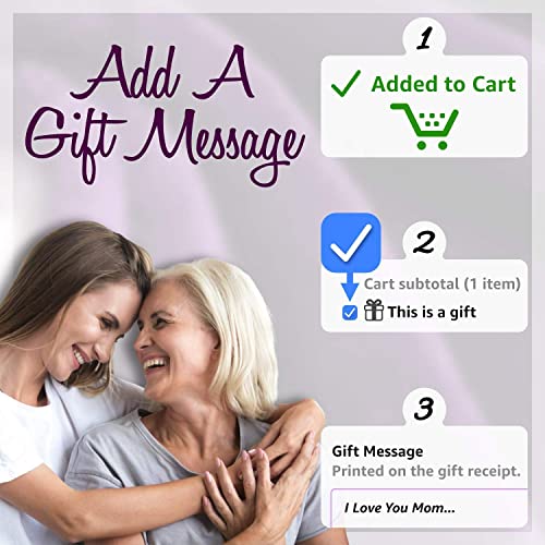 I Love You Mom Gift Blanket - Unique Mom Gifts for Valentines Day, Birthday, Mothers Day-60x 50"