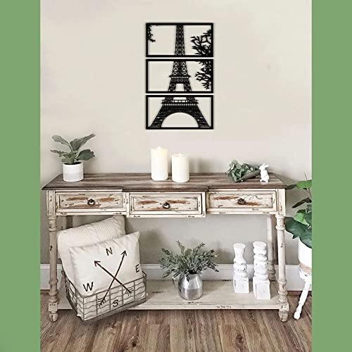 Wooden Eiffel Minimalist Wall Art Decoration