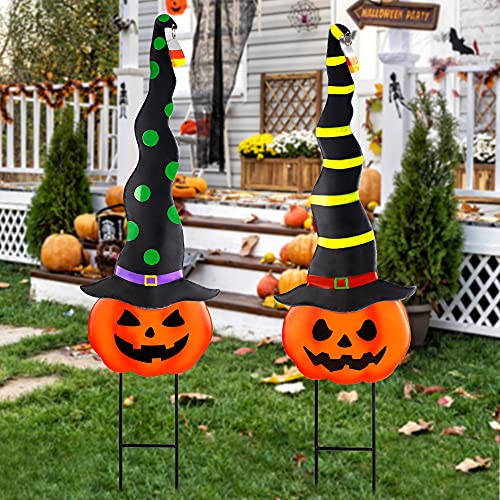 2 Pack Halloween Garden Decorations