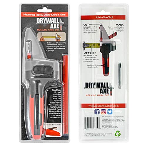 All-in-one Hand Tool w/ Measuring Tape & Utility Knife