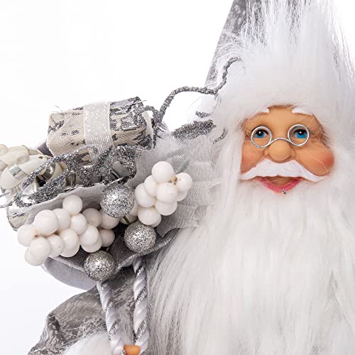 13.8inch Santa Claus Figurines for Christmas Decoration