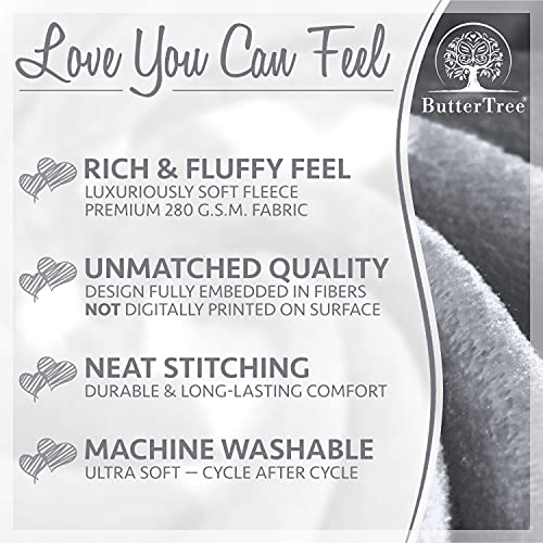 I Love You Mom Gift Blanket - Unique Mom Gifts for Valentines Day, Birthday, Mothers Day-60x 50"