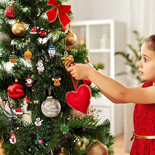 30pcs Mini Christmas Ornaments Tree Decorations