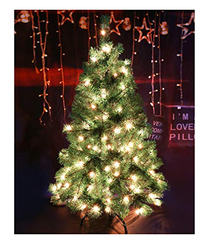 4 Feet 100 Pre Lit Christmas Tree