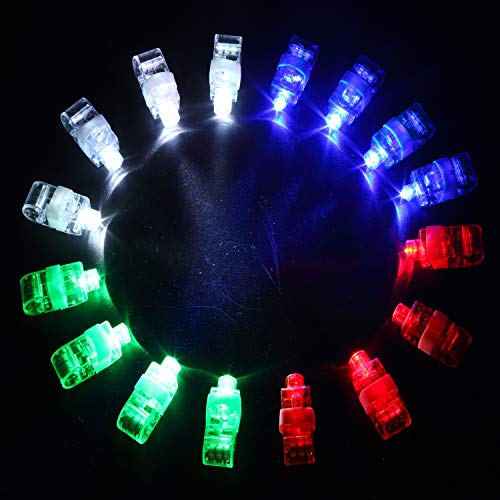48 Pcs Pre-filled Glow in Dark Easter Eggs w/ Bright Finger Lights for Kids Easter Eggs Hunt