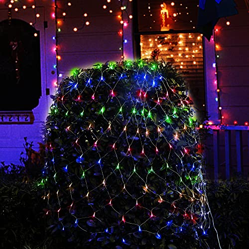 Connectable Christmas/Halloween Net Lights, 12FT x 5FT 360 LED