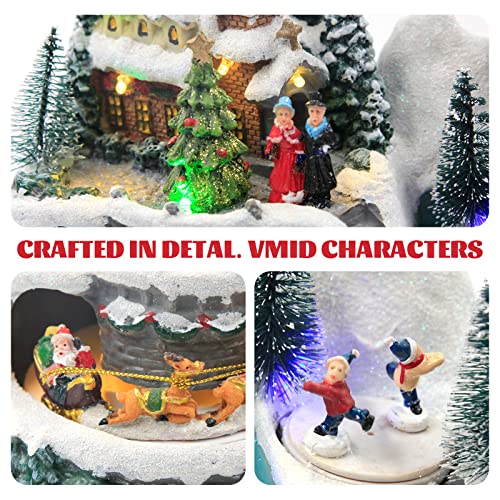 Christmas Collectible Village Decoration- USB & Battery Operated