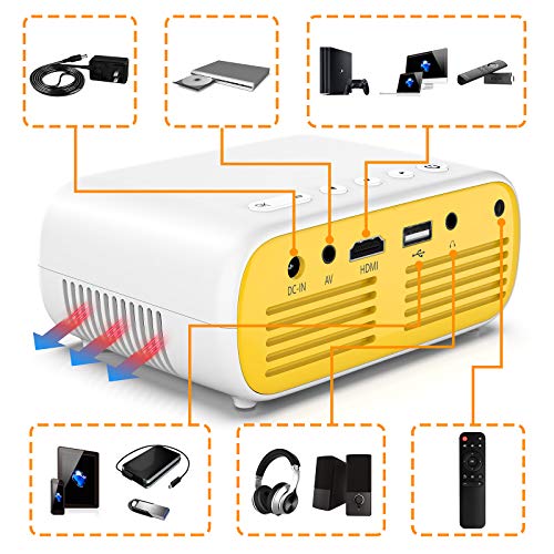Mini Projector for iPhone, Portable & Video Smart