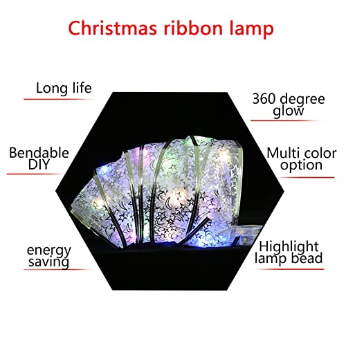 13.12ft LED Ribbon Christmas Lights Decoration