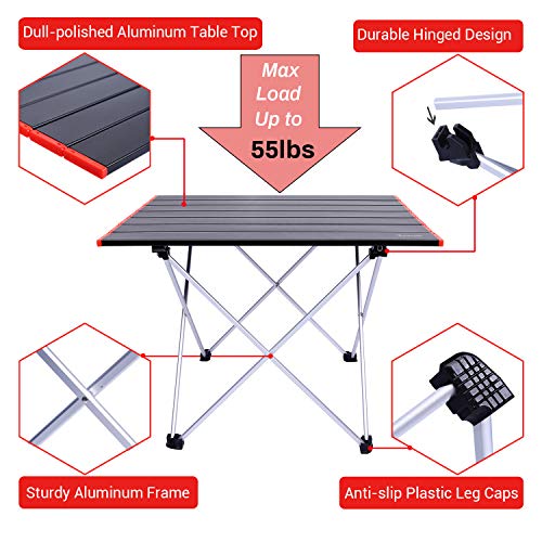 Camping/Beach Table w/ Mesh Storage Bag