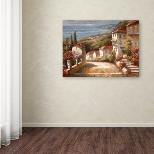 Home in Tuscany Artwork, 24 x 32-Inch Canvas Wall Art