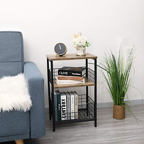 Industrial Retro Small Side Table