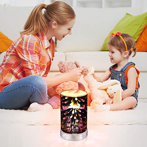 3D Glass Wax Warmer w/ Touch Dimming Control