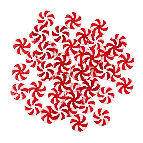 50pcs Christmas Candy Cane Christmas Tree Hanging Ornaments