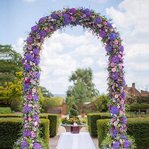 Reconfigurable & Easy-to-Assemble 7'6" Garden or Wedding Arch Arbor