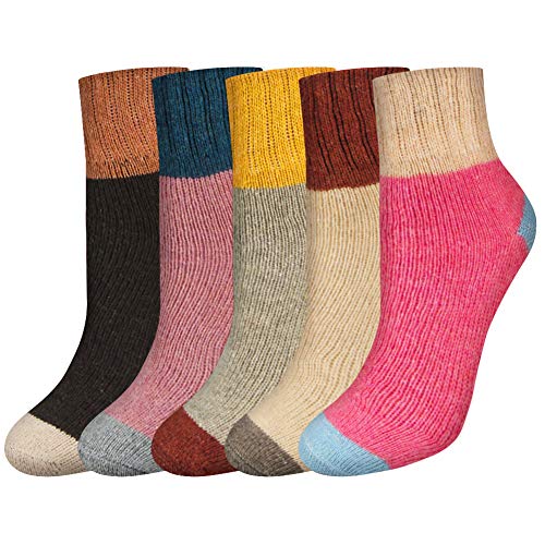 Cozy & Warm Thick Soft Wool Christmas Gift Winter Socks for Women