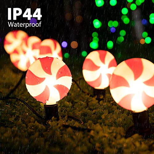 Christmas Lollipop Pathway Lights Outdoor- Plug in