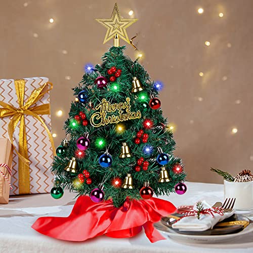 20 Inch Mini Artificial Christmas Pine Tree Decoration