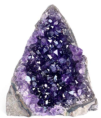 Amethyst Rock Crystal Raw Clusters from Uruguay Quartz Geode