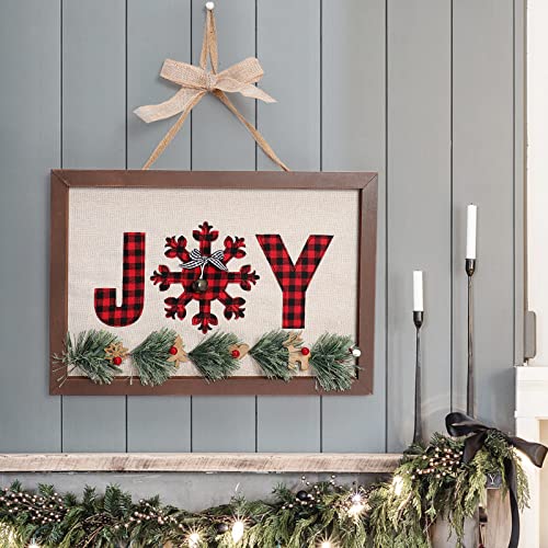 Christmas Hanging Sign with Led Lights Decoration