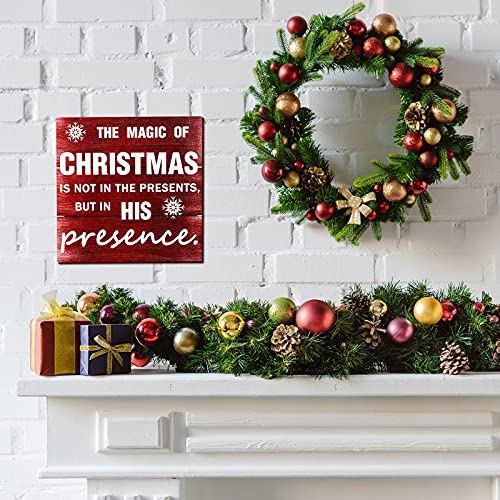 Christmas Wooden Wall Art Decoration