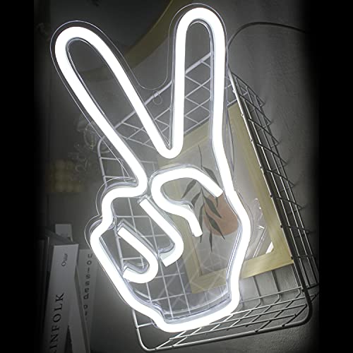 Gesture LED Neon Signs for Home Decoration