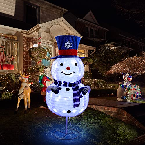 42 Inch Lighted Snowman