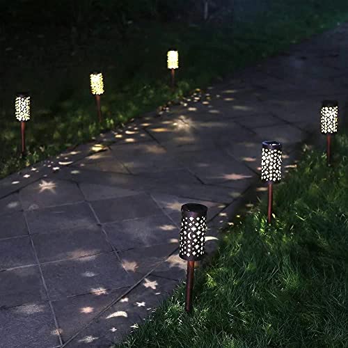 6 Pack Solar Garden Lights