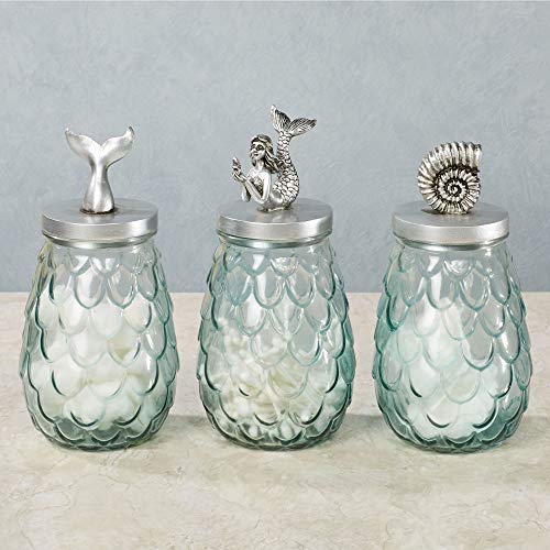 Sealife Decorative Covered Jars Set of Three