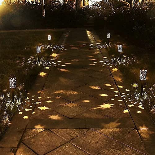 6 Pack Solar Garden Lights