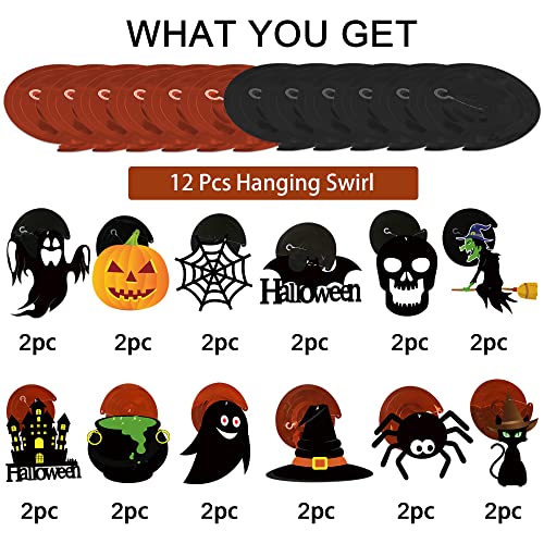 Halloween Hanging Decoration - 36 PCS