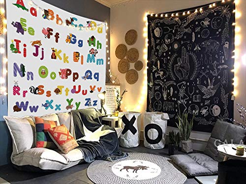 ABC Learning Alphabet Tapestry for Kids Educational Wall Decoration