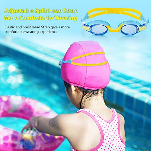 Kids Anti Fog Swimming Goggles Clear No Leaking