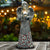 Solar Powered Praying Angel with Glowing a Cross Design Garden Decor（10.24 in）