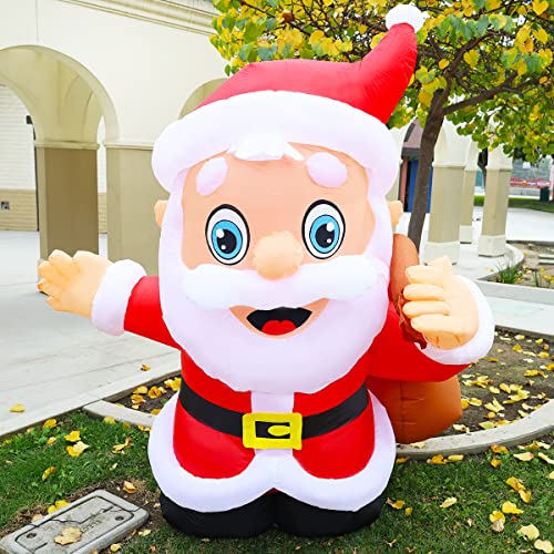 6.5 FT Christmas Inflatable Santa Claus